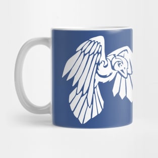 White Raven Mug